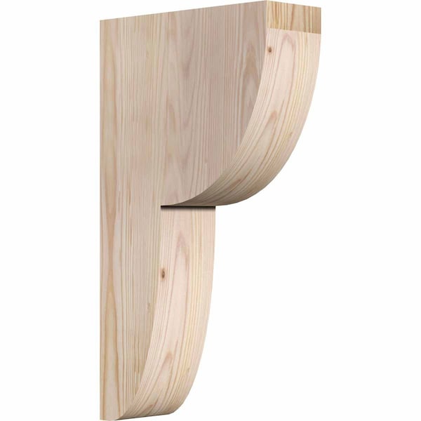 Ekena Millwork Crestline Smooth Corbel, Douglas Fir, 3 1/2"W x 10"D x 18"H COR04X10X18CRE00SDF - main